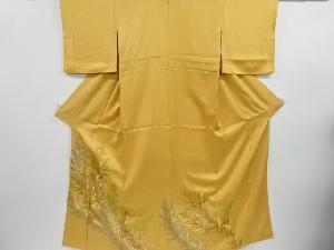 リサイクル　松模様刺繍一つ紋色留袖